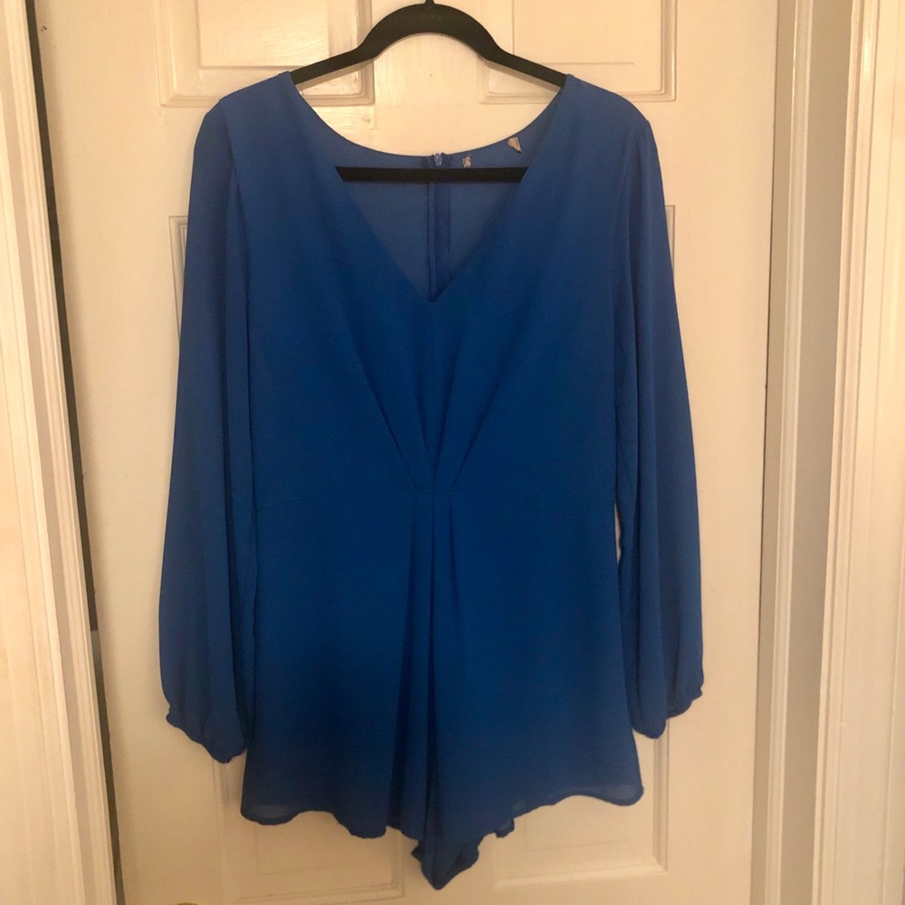 Royal Blue Romper